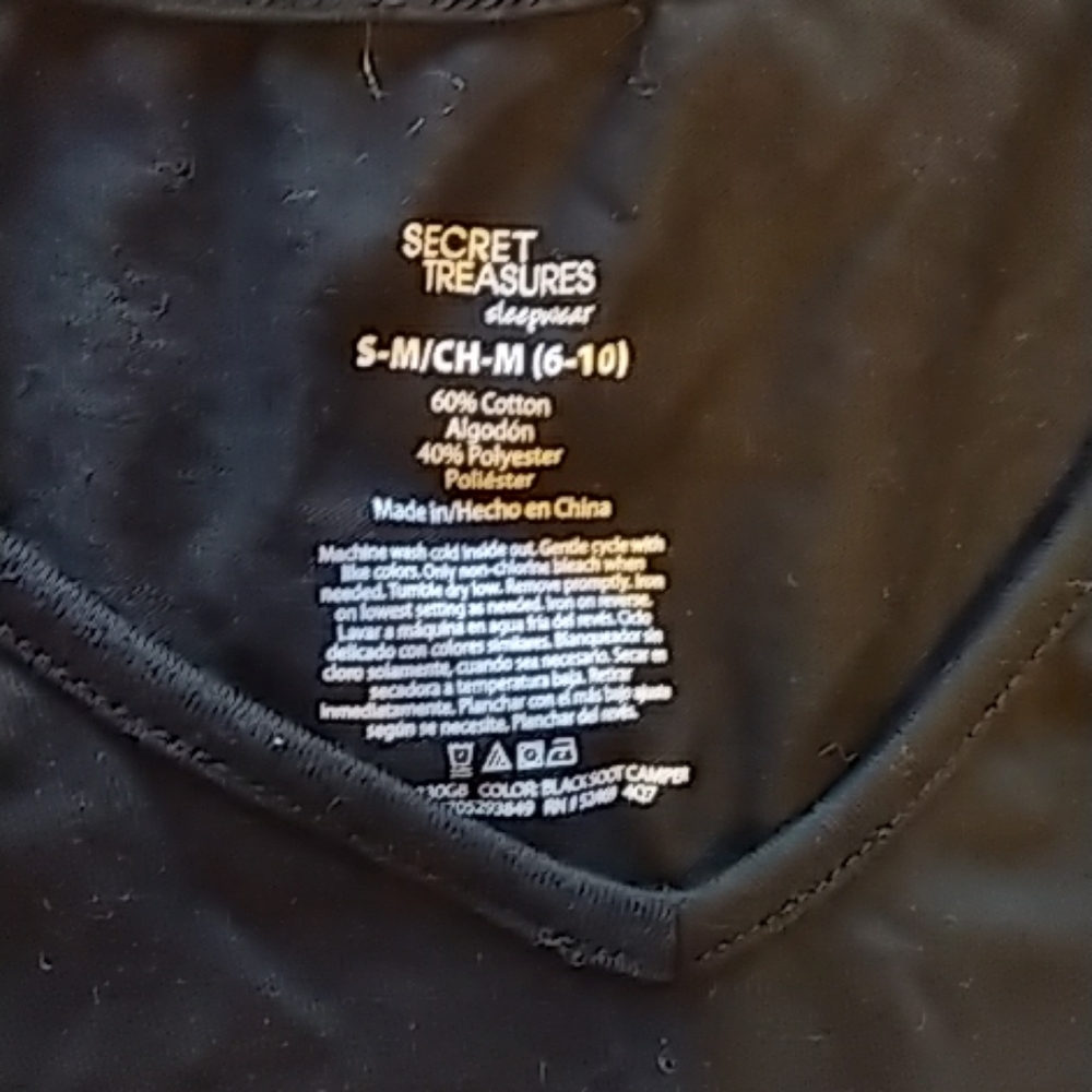 Secret Treasures womens sleep shirt size 6-10 S - Picture 6 of 7